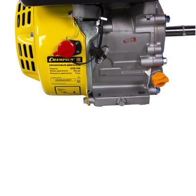 Двигатель бензин.,с горизонт. валом, 7л.с./3600об/мин., 212 см.куб., диаметр 19мм шпонка