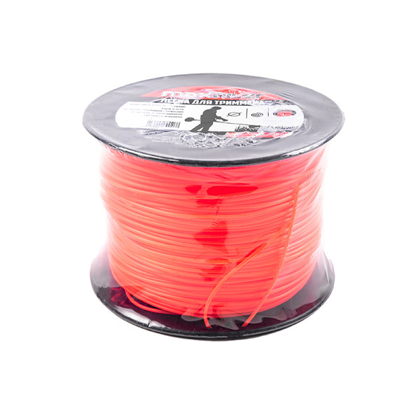 Леска для триммера, 2,4мм*3LB, круг, 260м, бухта