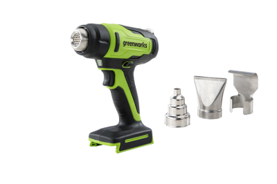 Фен строительный аккумуляторный Greenworks G24HG 24V (без АКБ и ЗУ)