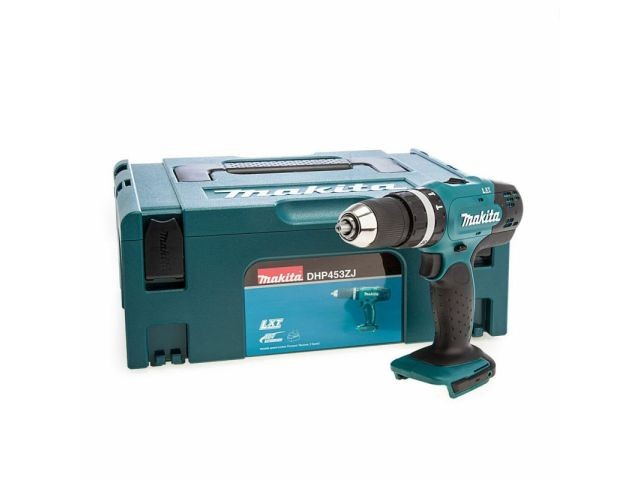 Аккум. ударная дрель-шуруповерт MAKITA LXT DHP 453 ZJ MAKPAC