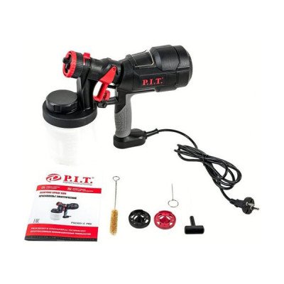 Краскораспылитель, 500Вт, расход 800мл/мин, бачок 900 мл