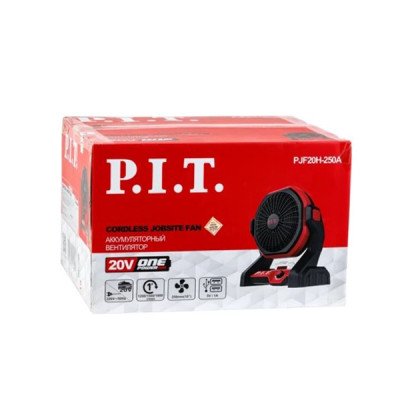 Вентилятор аккумуляторный, 20 В, 1200/1500/1800 об/мин, 0-45 °С, без АКБ и ЗУ