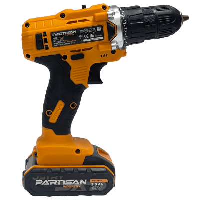 Дрель-шуруповерт аккумуляторная PARTISAN AD-18.2