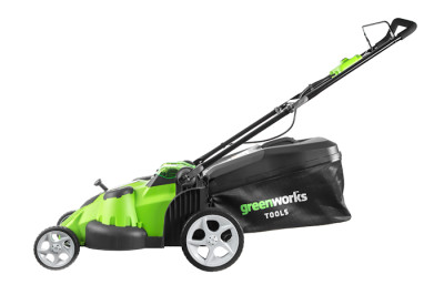 Газонокосилка аккумуляторная Greenworks 40V G40LM49DBK4 TwinForce (1хАКБ 4Ач и ЗУ) 49см