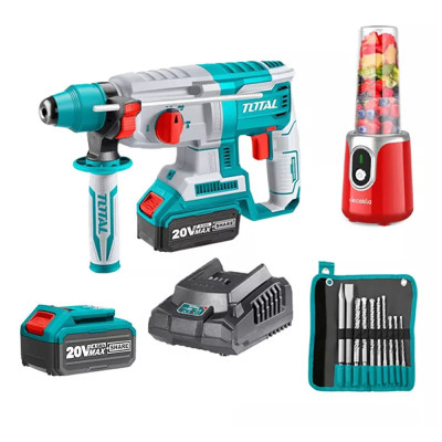 Дрель-шуруповерт ударная и миксером TOTAL TOSLI23062