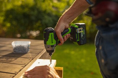 Винтоверт ударный аккумуляторный Greenworks 24V GD24ID3 (без АКБ и ЗУ)