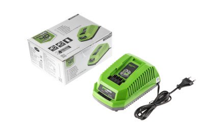 Газонокосилка аккумуляторная Greenworks 40V G40LM49DBK4 TwinForce (1хАКБ 4Ач и ЗУ) 49см