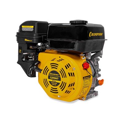 Двигатель бензин.,с горизонт. валом, 7л.с./3600об/мин., 212 см.куб., бак 3,6 л., тип вала -резьба