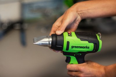 Фен строительный аккумуляторный Greenworks G24HG 24V (без АКБ и ЗУ)