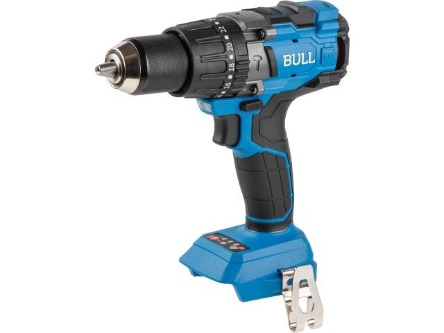 Аккум. дрель-шуруповерт BULL SR 1805 в кор. XLTpro SOLO БЕСЩЕТ., 18 В, 120 Н*м, БЗП(мет.) 13 мм (Доп. функции: Ударное сверление, 
