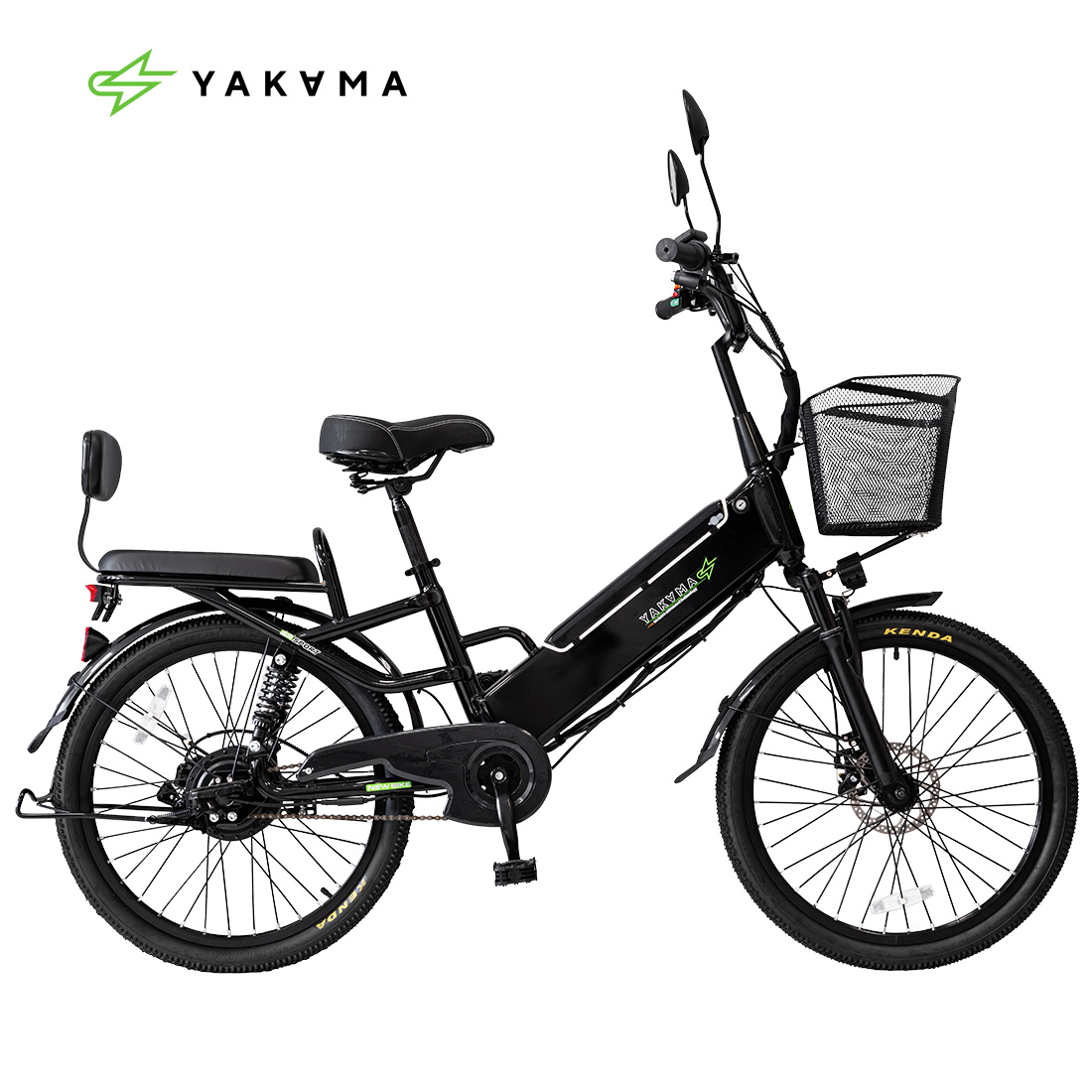 Электровелосипед Yakama S3 ЧЕРНЫЙ