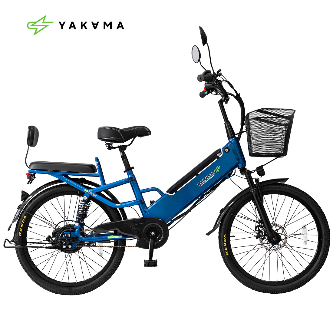 Электровелосипед Yakama S3 СИНИЙ