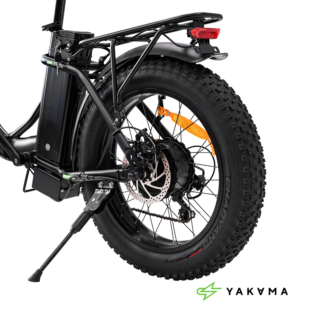 Электровелосипед Yakama S4 ЧЕРНЫЙ