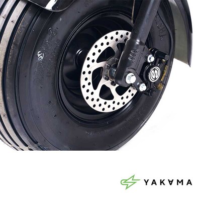 Электроскутер YAKAMA AP-H009-2 черный