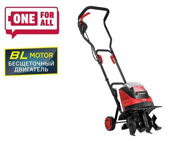 Культиватор аккумуляторный WORTEX CRC 3036 в кор. ALL1 XLT SOLO БЕСЩЁТ.ДВИГ., 18В+18В, шир. 30 см