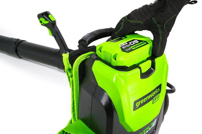 Воздуходув аккумуляторный Greenworks 60V GD60BPB (без АКБ и ЗУ) ранцевый